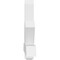 Ekena Millwork Kennewick Architectural Grade PVC Gable Bracket, 48"W x 24"H x 4"D x 4"F, 12/12 Pitch GBP048X24X0404KEN00 - alternate 4